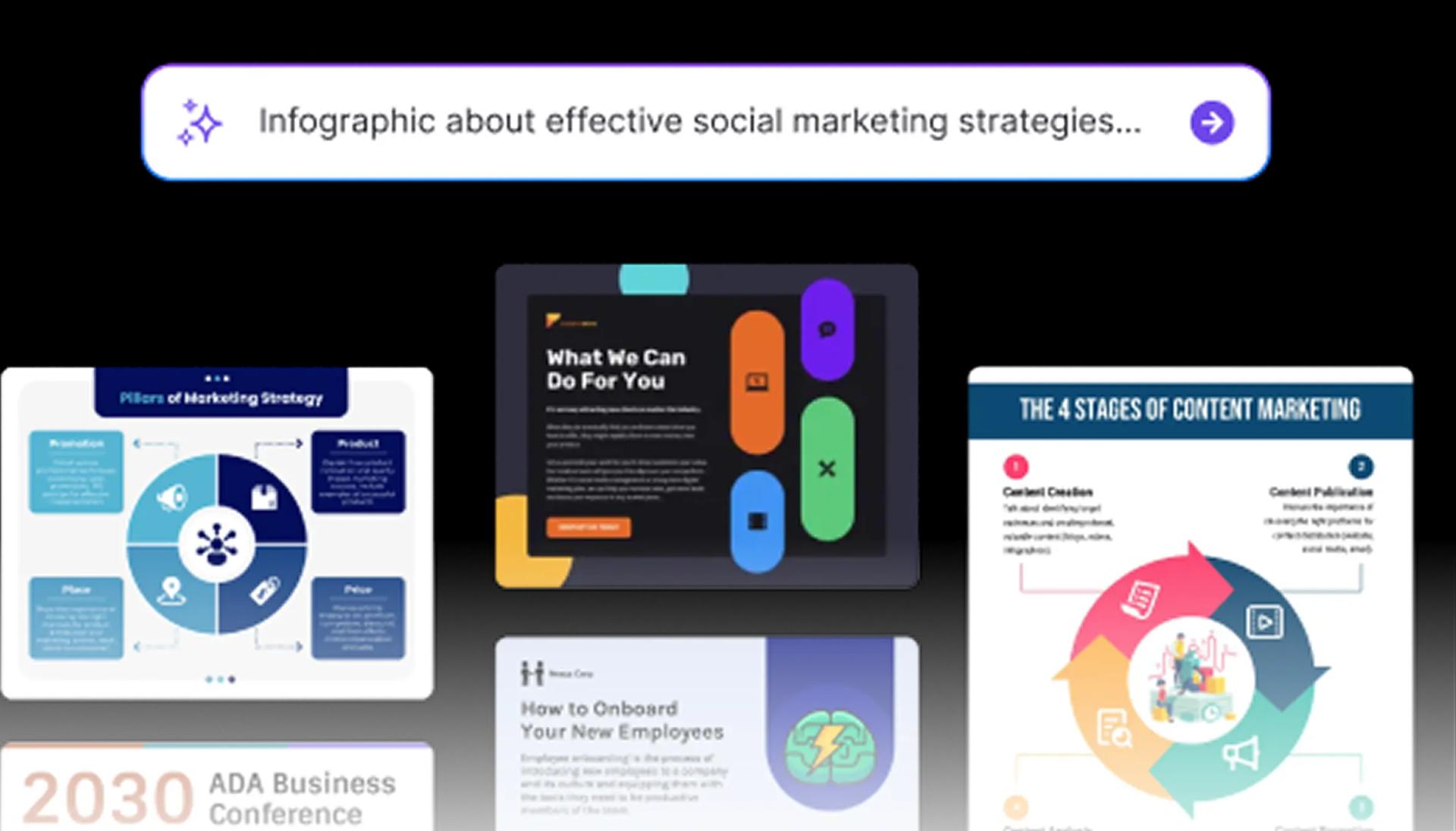 Commencez à créer des visuels